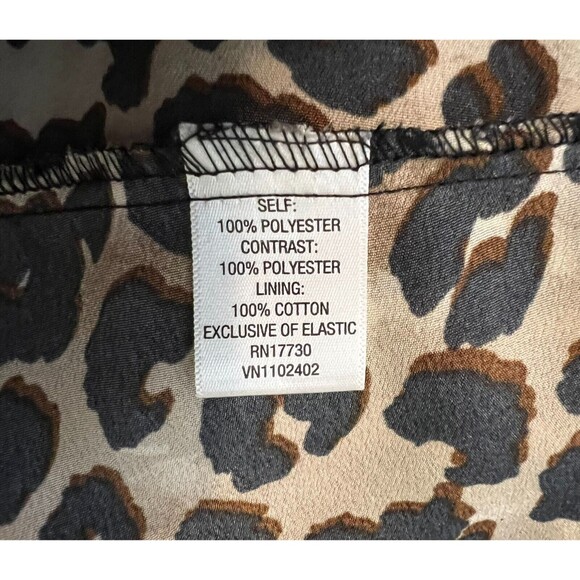 Xhilaration Y2K Hi-Low Slip Dress Size L Animal Print Whimsigoth Fairy Grunge - Picture 7 of 10